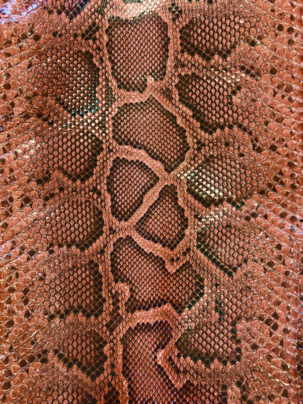 Learning Exotic Leather: Burmese Python Skin